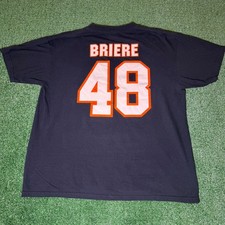 Philadelphia Flyers Danny Briere 48 Anvil Recycled T-Shirt Mens XL Black NHL picture