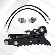 L-Shaped Bracket Hydraulic Thumb Clip For Mini Excavators Attachments 3-Holes picture