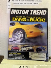 Vintage Motor Trend Magazine September 1992 picture