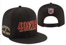 San Francisco 49ers Faithful to the Bay Black Snapback Hat Flat Brim Cap picture