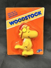 Vintage Aviva Peanuts Woodstock Hippie Wind-Up Mini Walker Toy Peanuts picture