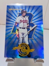 Chipper Jones 1997 Donruss Power Alley #10 Serial Numbered  /2000 Braves picture