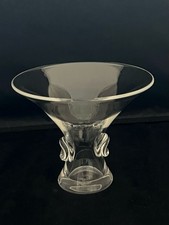 Vintage Steuben Glass Bouquet Vase Signed 5.5” Tall picture