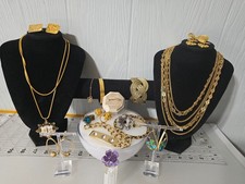 Nice Versatile Mixed metals materials Gold/Silver tone Lot Jewelry some Signed picture