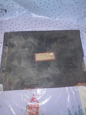 Vintage Photo Album State Line Project Pennsylvania 1912-1913 picture