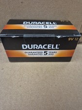 Duracell CopperTop 9V Alkaline Batteries - Pack of 12 Brand New picture
