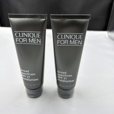 2 x Clinique for Men Broad Spectrum SPF 21 Moisturizer 3.4oz/100ml New & Sealed picture