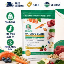 Dr. Marty Nature's Blend for Active Vitality Seniors Freeze Dried Raw Dog Food picture