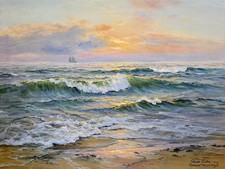 Charles Vickery “A New Day” Signed & Numbered Limited Edition  #293/950  23”x30” picture