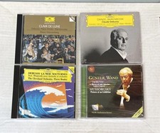 Debussy 4 CD Classical Music Lot Claire De Lune La Mer Mussorgsky Wand Barenboim picture