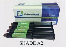 Prime-Dent Dual Cure Automix Dental Luting Cement 4 Syringe Kit Natural or White picture