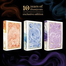 SIGNED - The Poppy War Trilogy by RF Kuang - Illumicrate Exclusive - slipcases picture