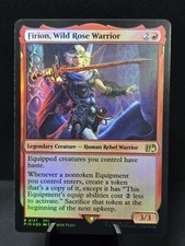 Firion, Wild Rose Warrior #137 Foil Magic the Gathering Final Fantasy Near Mint picture