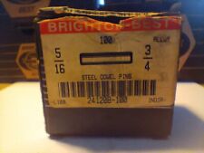 (4) 5/16x3/4 Dowel Pin Brighton Best Heat Treated Alloy Steel Material 241208-10 picture