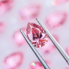 4.70 CT Natural Pink Diamond Pear Cut 10x14 mm VVS1 D Grade IDGL Certified picture