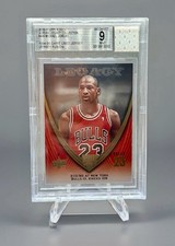 2008-09 Upper Deck Michael Jordan Legacy #406 1994-95 Game Used Jersey BGS 9 picture