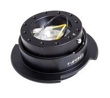 NRG for Quick Release Kit Gen 2.5 - Black / Black Ring w/Finger Grooves picture