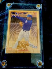 KEN GRIFFEY JR. 1996 Leaf Limited LUMBERJACKS WOOD #2404/5000 RARE  Mariners picture