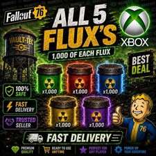 Fallout 76 Xbox Stable Flux x1000 Each | All 5 Types Fast Delivery picture