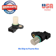 2 Kits Camshaft & Crankshaft Position Sensor Fits: Hyundai Elantra Tiburon 2.0L picture
