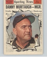 1961 Topps #567 Danny Murtaugh picture