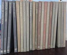 Time Life Great Ages of Man Complete 21 Vol Book Set History Vintage Hardcover picture