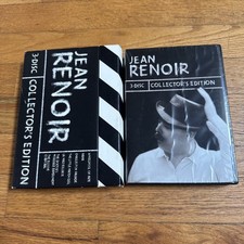 Jean Renoir 3-Disc Collector’s Edition DVD Box Set 2007 1925 through 1962 New picture