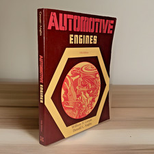 Automotive Engines (1976) ~ Fifth Edition ~ William Crouse ~ Paperback picture