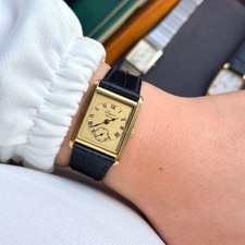 VINTAGE LONGINES TANK 150th Anniversary Small Seconds Watch 1982 picture