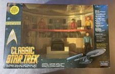 Vintage Classic Star Trek 1993 Bridge Collector Set Playmates 7 Figures SEALED picture