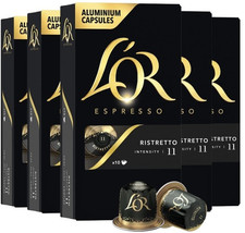 LOR Espresso Coffee Ristretto 11, L'OR BARISTA & Nespresso, 50 Pods, 12/19/2026 picture