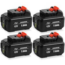 1~4Pack 12V Max 7.0AH Lithium Battery For DeWalt DCB120 DCD710 DCF813 DCB127-2 picture