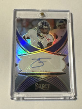 Panini 2-Card Lot Zay Flowers Select Signatures Auto SSP-ZFS + JJ GE18 picture