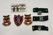 Vintage US Military Patch Pin Lot XV Corps Vicksburg 13th Infantry 321 Artillery picture