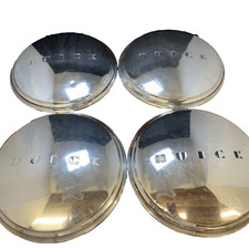 4x Vintage 1940'S 50'S Buick Special Super 8 etc Hubcap Wheel Cover  x4 Wall art picture