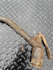 Collectible Antique Brass Morrison Bros Dubuque IA Gas Pump Nozzle Handle picture