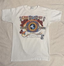 Vintage 1987 Grateful Dead Live Dead 87' Eyes of the World T-shirt Medium picture