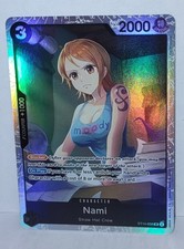 One-Piece Nami ST14-006 SR Holo Foil Bandai Japan ENG TCG CCG picture