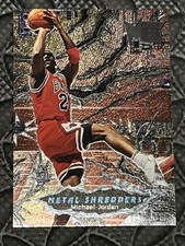 Fleer/SkyBox 1996-97 Metal Shredders Michael Jordan #241 Chicago Bulls NBA picture