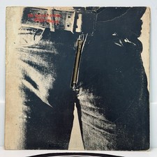 ROLLING STONES Sticky Fingers 1971 1st Press COC 59100 Andy Warhol Zipper Cover picture