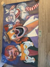 Vintage original Circus Art Hand painted Beautiful I’ve owned since 1977. picture
