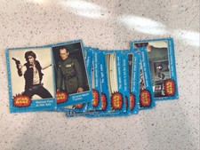 Vintage 1977 Star Wars Blue Series Lot Of (11)No Duplicates picture