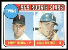 1969 Topps #99b Twins 1969 Rookie Stars : no black loop picture