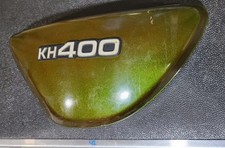 1976 Kawasaki Kh400 Left Side Cover Oem LH Frame Cover S3 Triple Green picture