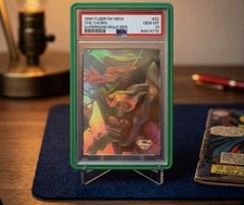 The Thorn - 1996 Skybox Superman Holo Series #22 Gold, PSA Graded Gem Mint 10 picture