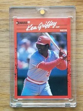 Baseball Card Vintage Ken Griffey, Sr. MINT Donruss90 ERRORS: Height & Weight picture
