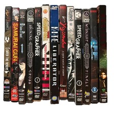 Random Anime DVD Lot 13 In Total In Good Condition picture