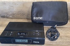iH27B iHome 2 Go Alarm Clock iPod Dock Station Apple - Read Description picture