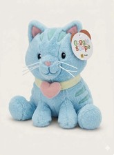 Gigglescape Blue Cat Plush Stuffed Animal Small 6-14 in Washable FP1916 picture
