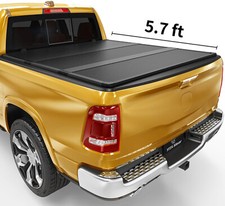 5.7 ft / 5.8ft Bed Tonneau Cover Hard Tri-Fold for 09-26 Dodge Ram 1500 Truck picture